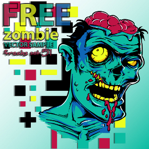300x300 Free Download Of Zombie Vector Graphics And Illustrations