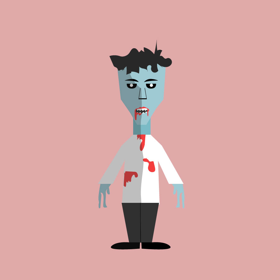 900x900 Free Halloween Zombie Vector Art Free Download