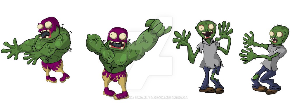 1024x367 Zombie Vector Art Comission By Pasunna Zacrifa