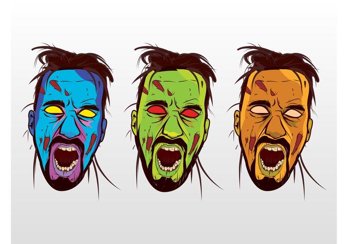 700x490 Colorful Vector Zombies