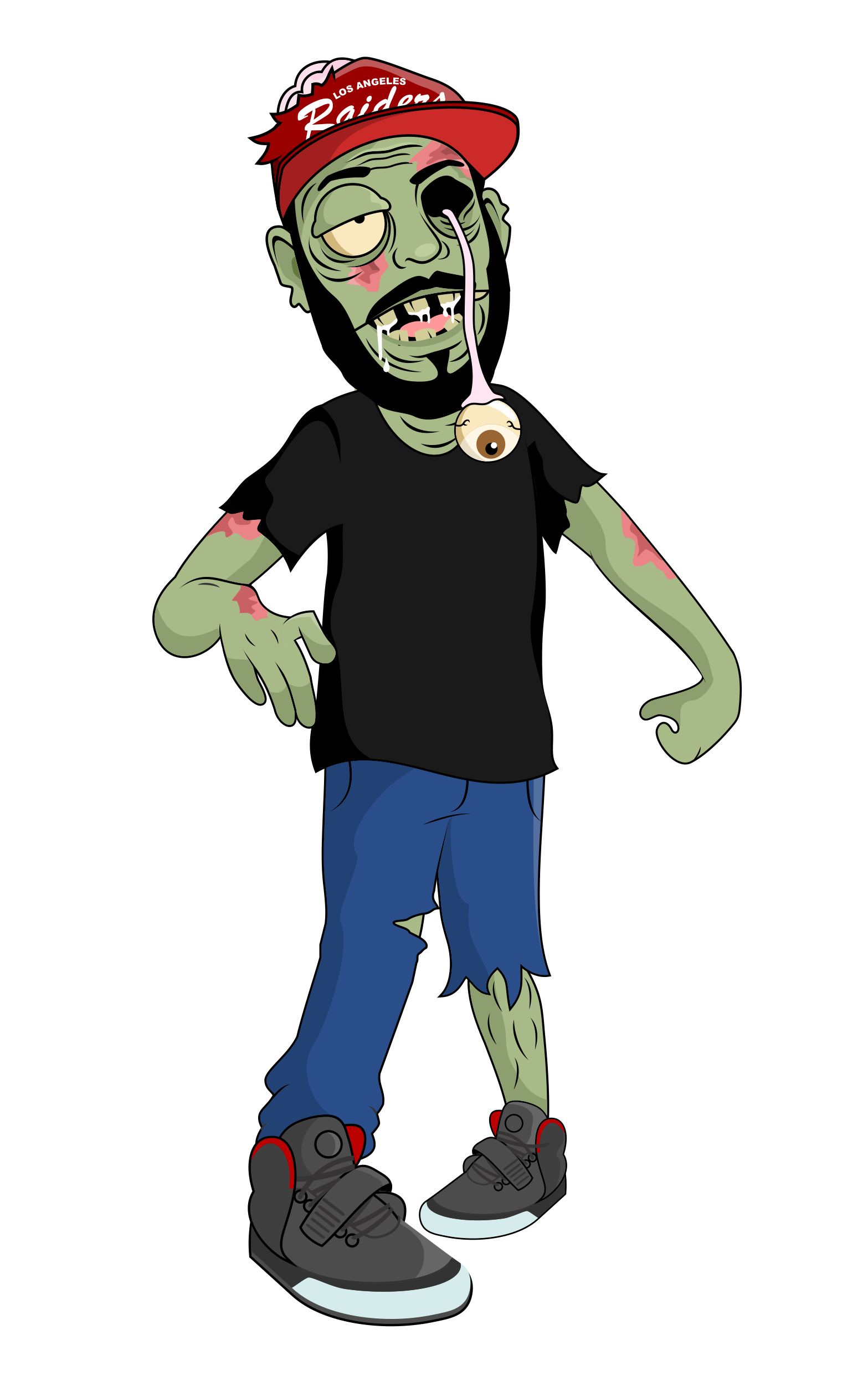 1567x2501 Collection Of Free Zombie Vector Clipart. Download On Ubisafe