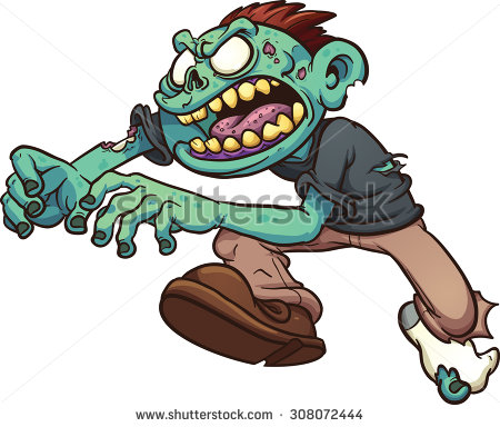 450x384 Zombie Clipart Vector Amp Zombie Clip Art Vector Images