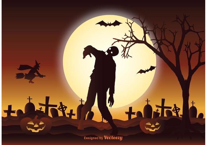 700x490 Zombie Free Vector Art
