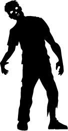 136x261 Zombie Vector