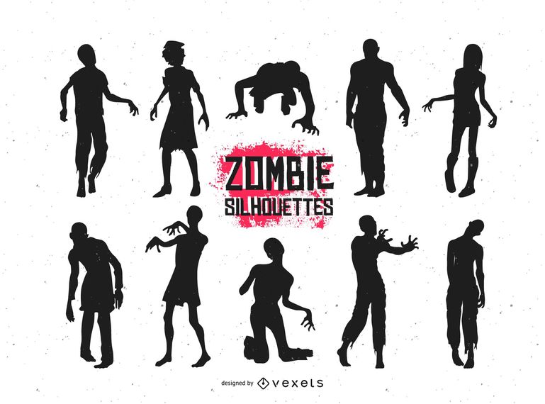 769x570 Vector Zombies Halloween