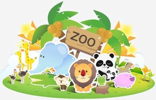 532x342 Zoo Vector Free Vector In Adobe Illustrator Ai ( .ai ) Vector