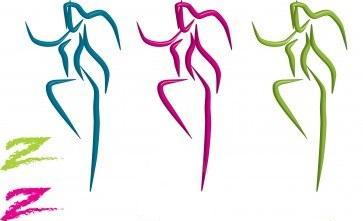 363x221 Zumba Dancers And Balett Dancers Set Vector Associated