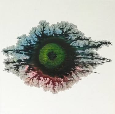 375x371 The Eye, Work On 3d Three Dimensional Canvas. Work Certified By