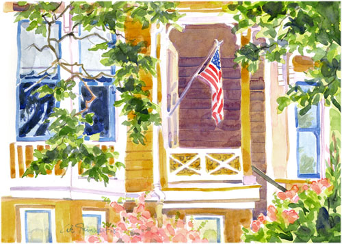 4th Of July Watercolor at GetDrawings | Free download