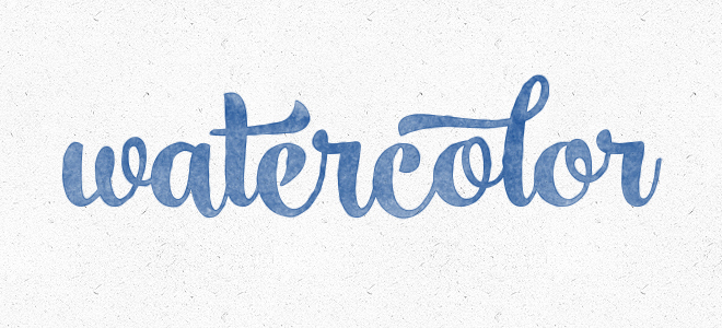 660x300 Create A Watercolor Text Effect In Photoshop Bluefaqs