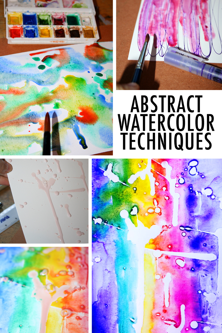 736x1102 8 Abstract Watercolor Techniques To Try