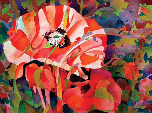 487x360 Watercolor Abstraction Puts Fun And Freedom In Your Art