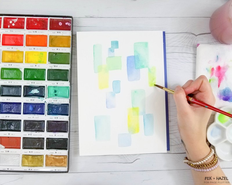 800x640 Easy Abstract Watercolor Painting For Beginners