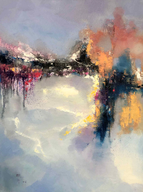 476x640 Jinsheng You Artwork Abstract 219 Original Painting Oil