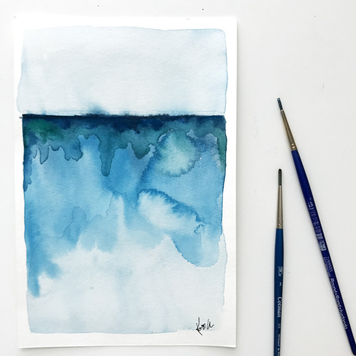 700x700 Anna Maria Abstract Ocean Watercolor