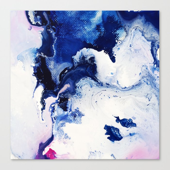 700x700 Riveting Abstract Watercolor Painting Canvas Print By Mari Orr