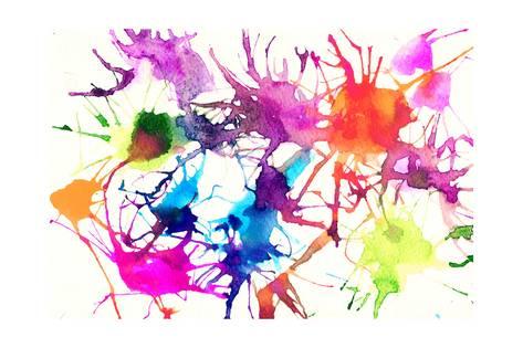 473x315 Abstract Watercolor Background Posters By Anna Ismagilova