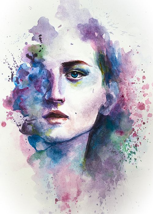 500x700 Image Result For Watercolor Art Portraits