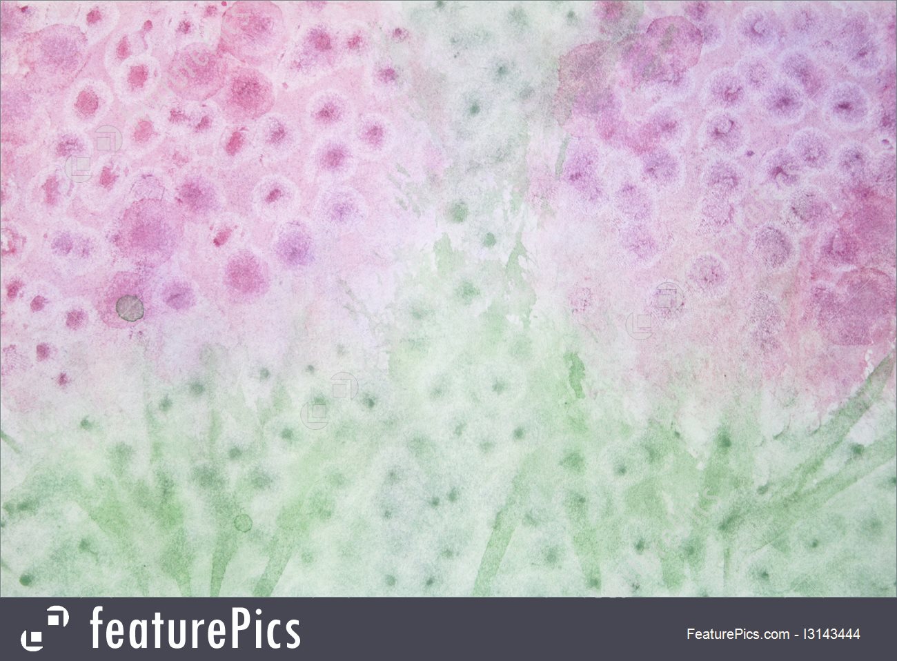 1300x958 Abstract Watercolor Flowers Background On Paper Texture