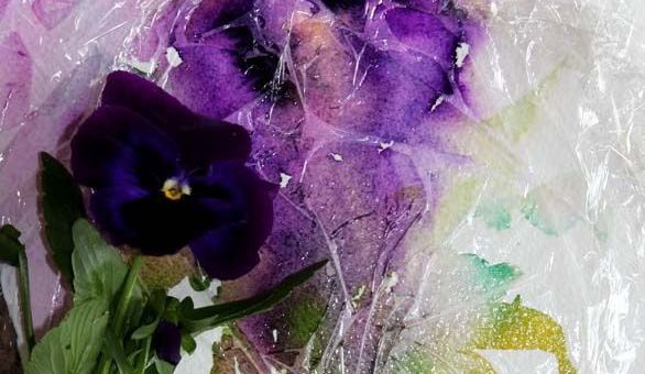 586x340 Pics Of Abstract Watercolor Flowers Wall Art Design