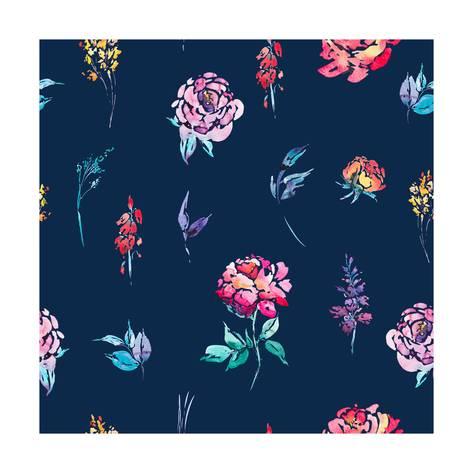 473x473 Abstract Watercolor Floral Seamless Pattern In A La Prima Style