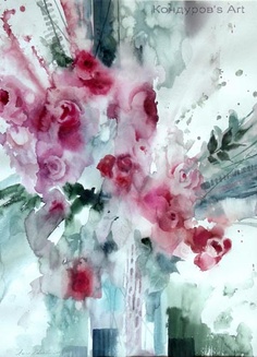 236x327 320 Best Abstract Watercolour Painting. Images In