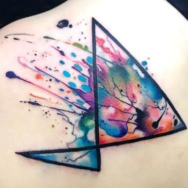 375x375 Watercolor Tattoo
