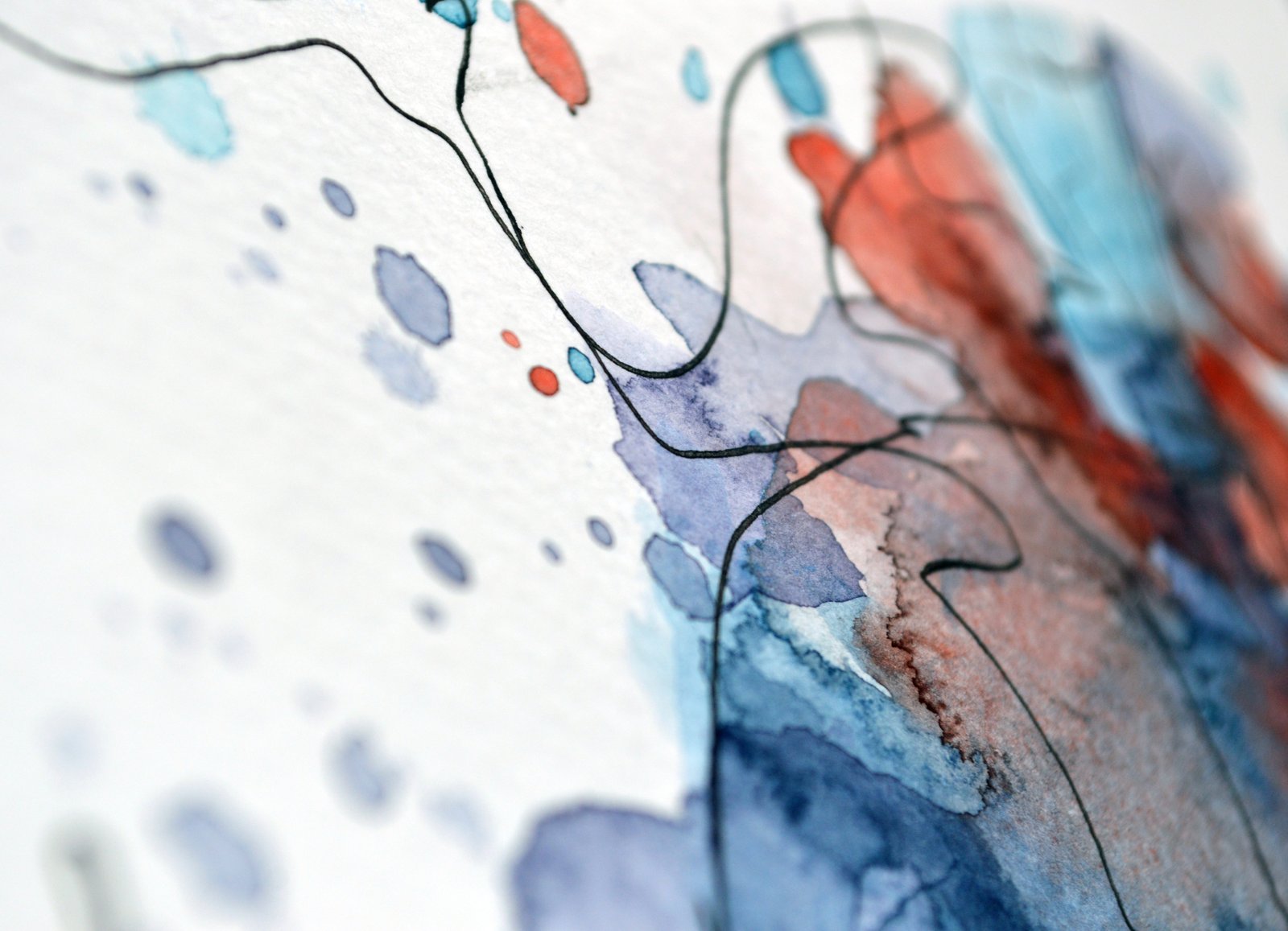 1600x1157 Watercolor And Ink Texture By Jane Beata