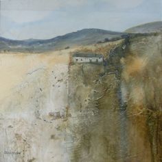 Abstract Watercolor Landscape