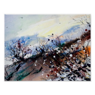 307x307 Landscape Watercolor Posters Amp Photo Prints Zazzle