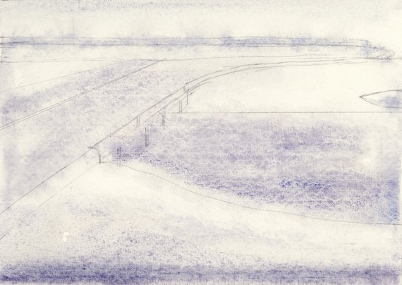 570x404 Watercolor Landscape Painting Abstract Watercolor Original Etsy