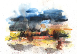 322x225 Pictures Watercolor Abstract Landscapes,
