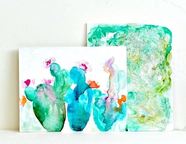 650x504 Comment For Acrylic Painting Ideas