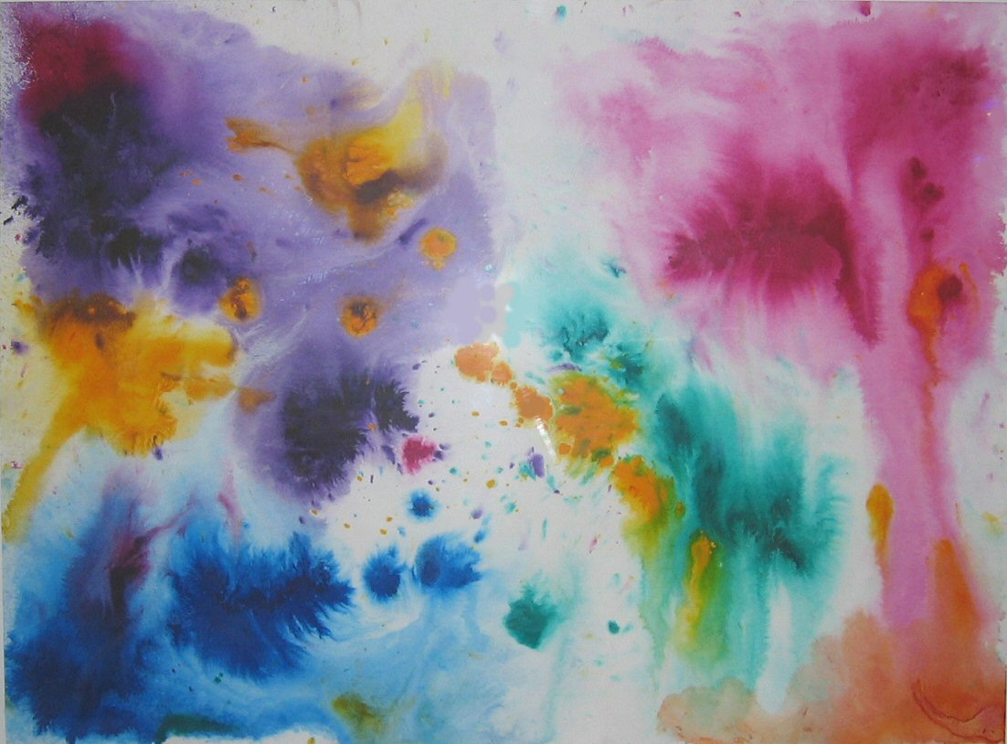 1102x814 Abstract Water Color Paintings Henry Colchado Abstract Watercolor