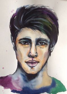 236x329 10 Best Watercolor Portraits Images Watercolor