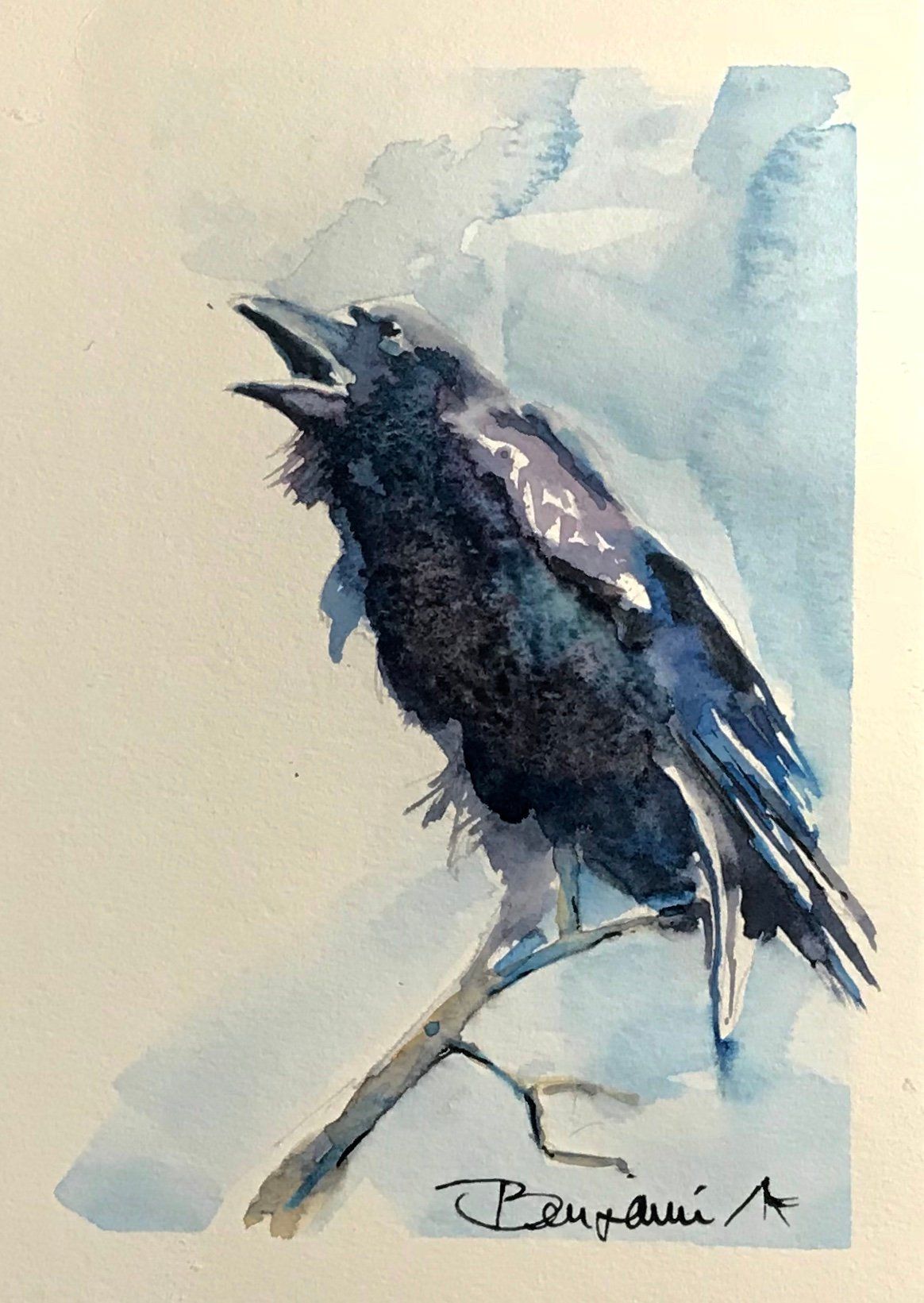 1164x1641 Original Watercolor Paintings, Original Watercolour Landscape