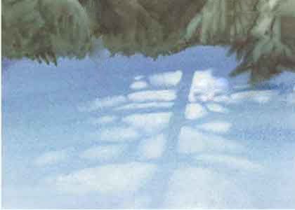 420x300 Shadows Watercolor Demonstration Artpainting