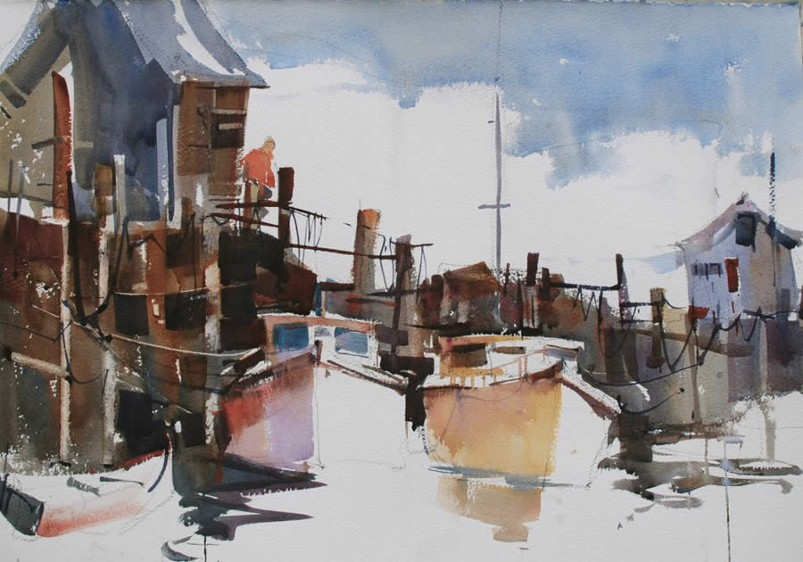 900x630 Watercolor Painting Tutorial By Steve Fleming