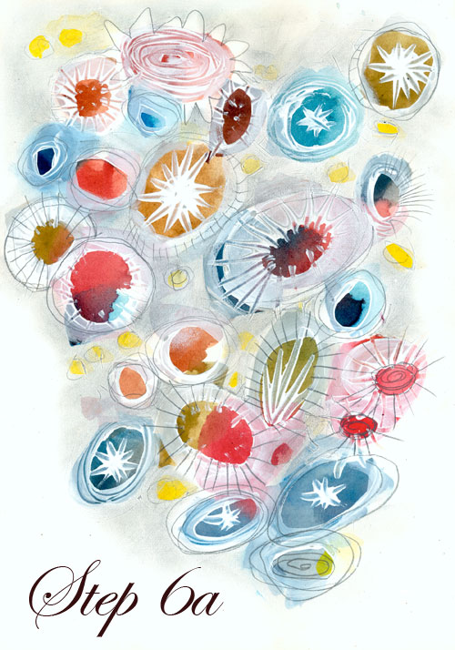 500x714 Abstract Flowers