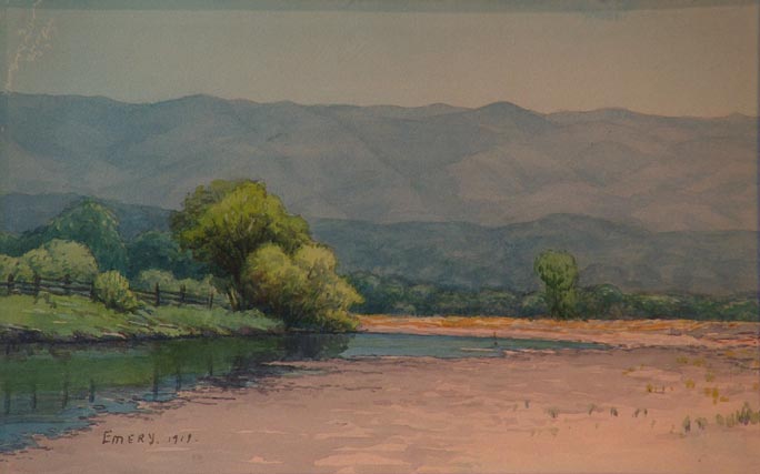 684x427 Bertha Luce Emery Ackerman Creek Ukiah California 1919