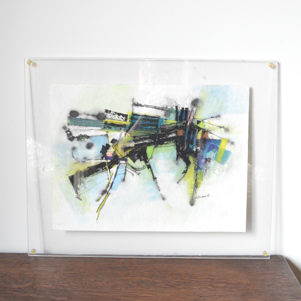 1000x1000 Original Ackerman Watercolor And Ink Ebth