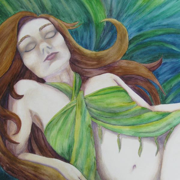 600x600 Earth Goddess Lounging