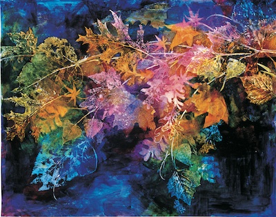 400x315 Acrylic Leaf Printing A Watercolor Tutorial For Art Journaling