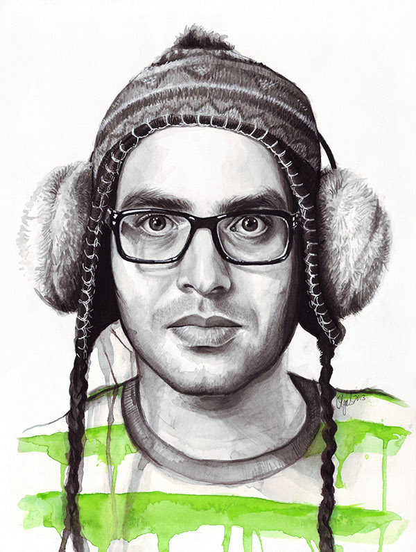 600x795 Watercolor Mixed Media (2013) On Behance