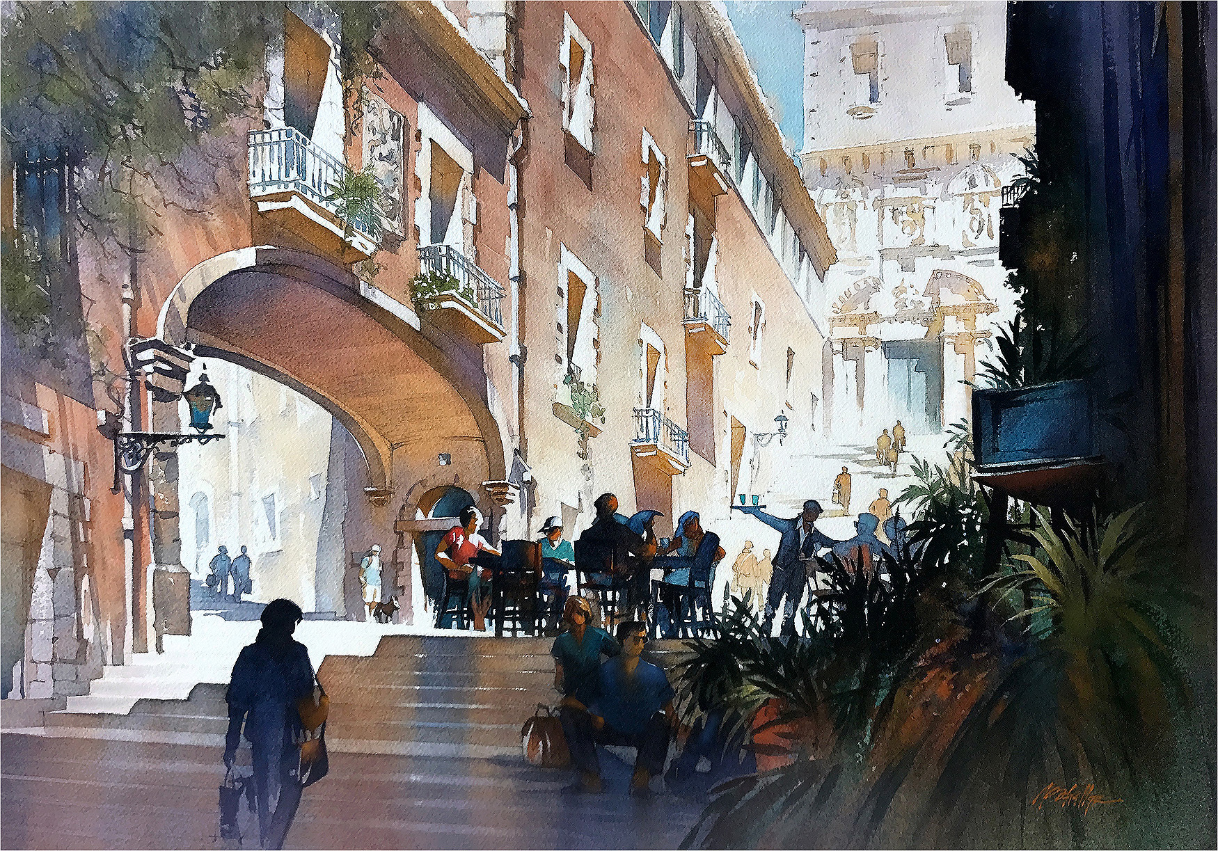 1750x1223 The Architecture Of Light, Advanced Watercolor
