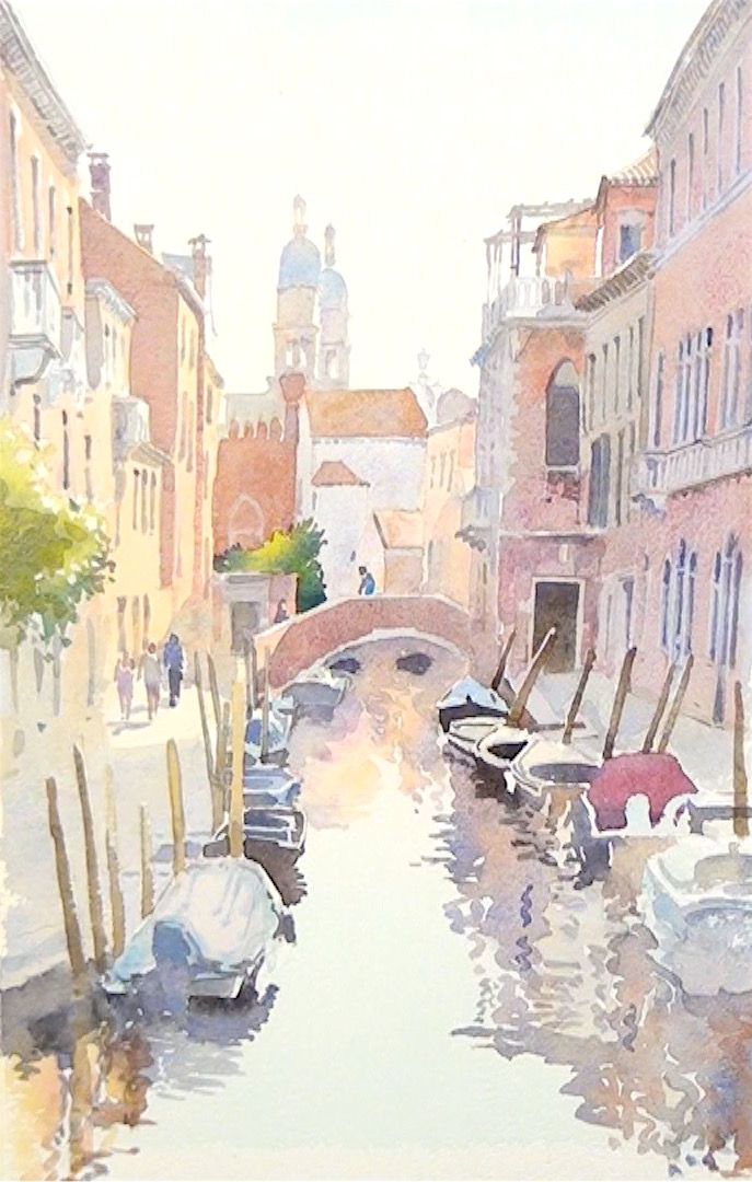 687x1080 Venetian Canal
