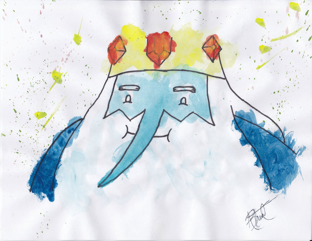 1018x785 Adventure Time With Finn And Jake Images Ice King Watercolor Hd