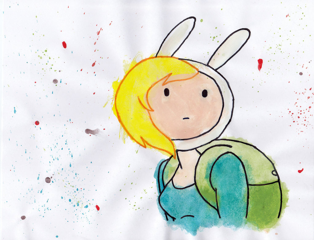 1021x782 Fionna Adventure Time Watercolor By Hunters N Cheekbones