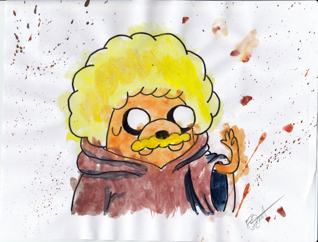 1023x781 Jake Adventure Time Watercolor By Hunters N Cheekbones