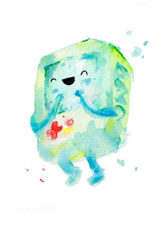 570x798 New Bmo Style Mini Print 5x7 Inch Inch Inkjet Print Adventure
